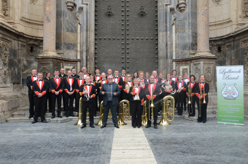 The Band outside the Cathedral